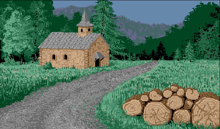 Astate: La Malédiction des Templiers Small Church