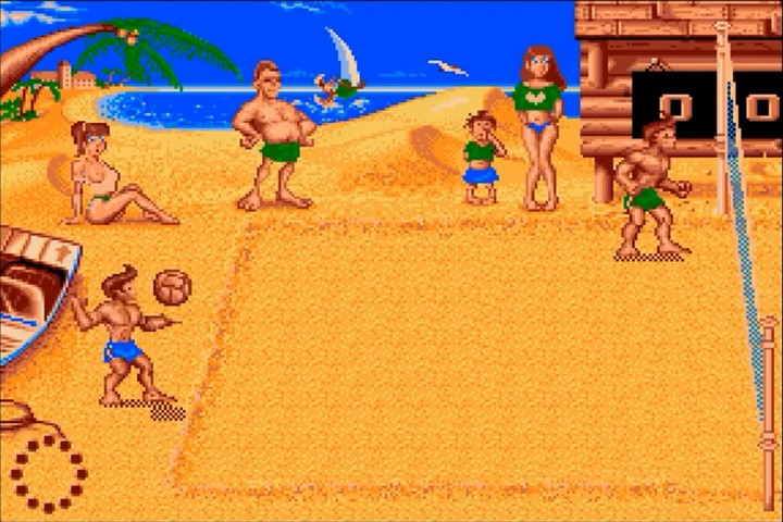 Beach Volley Nassau Caribean