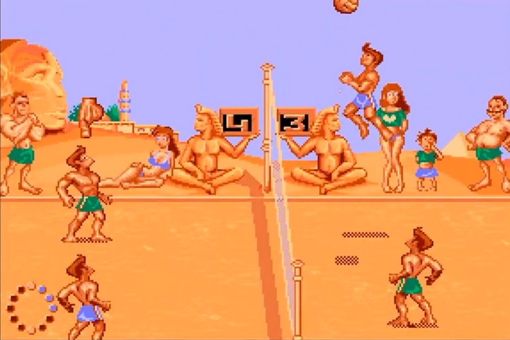 Beach Volley Luxor Egypt