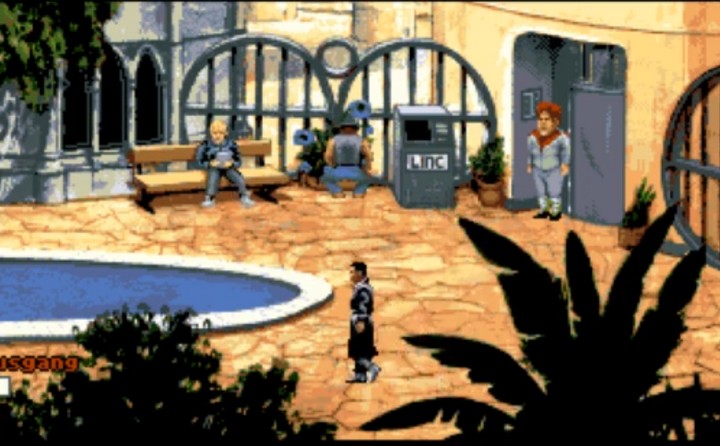 Blue Max TV Room