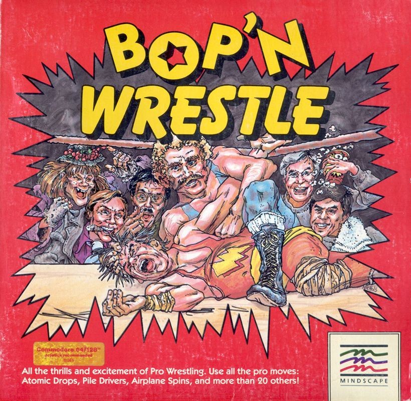 Bop'n Wrestle box art cover image
