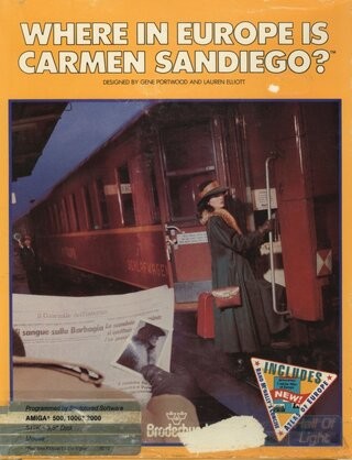 Where in Europe is Carmen Sandiego? box art cover image