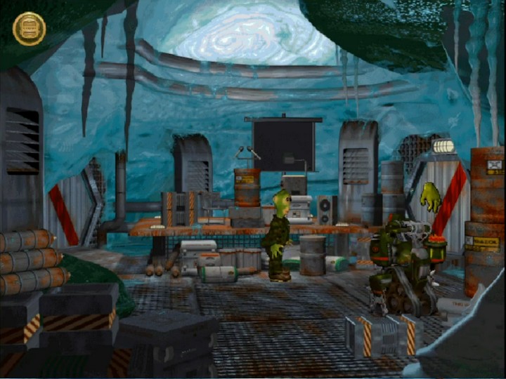 The Feeble Files Ice Room