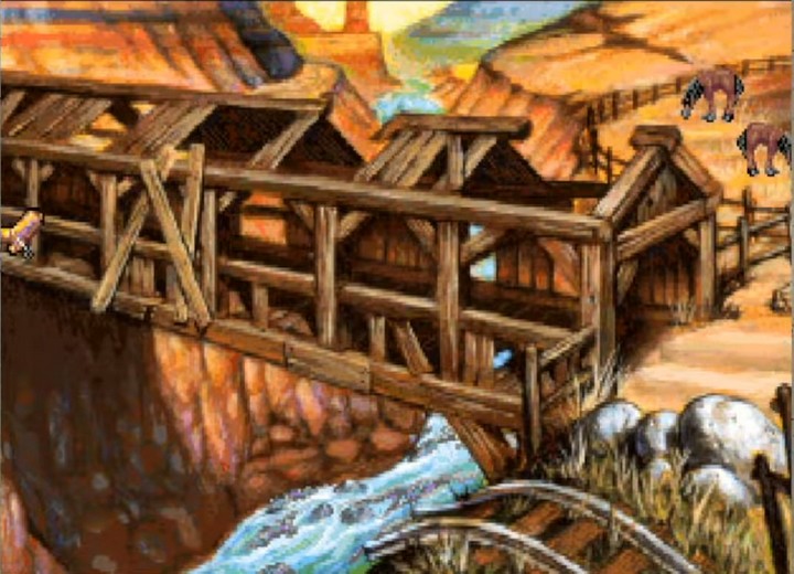 Freddy Pharkas, Frontier Pharmacist Bridge