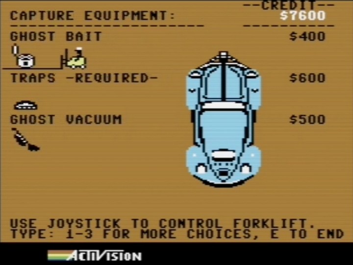 Ghostbusters Car Setup