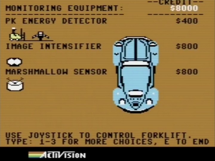 Ghostbusters Car Setup