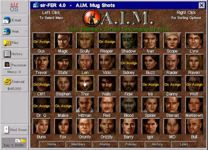 Jagged Alliance 2 AIM