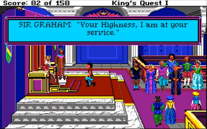 King's Quest 1: Quest for the Crown Ending
