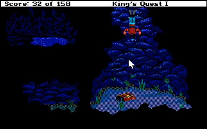 King's Quest 1: Quest for the Crown Dive
