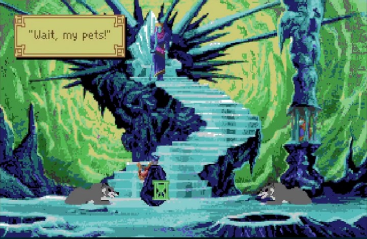 King’s Quest V: Absence Makes the Heart Go Yonder! Outside Mansion