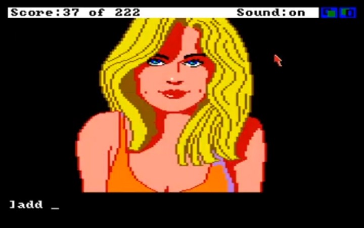 Leisure Suit Larry in the Land of the Lounge Lizards Girl