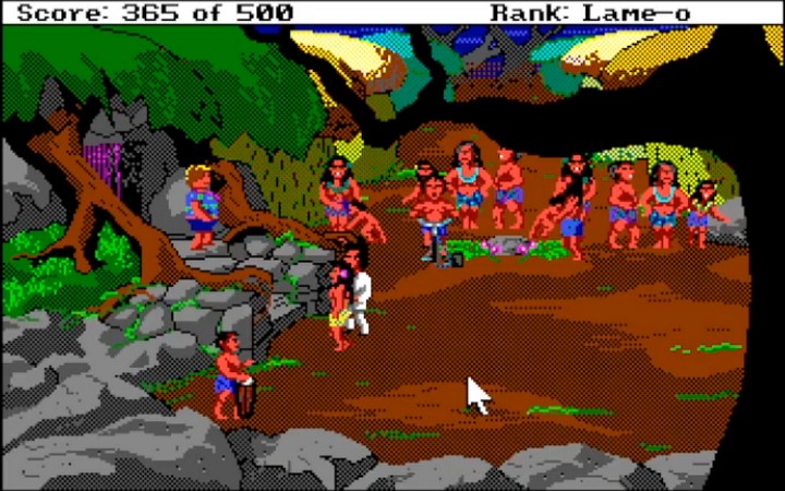Leisure Suit Larry 2: Larry goes Looking for Love (In Several Wrong Places) hotel hooker scene