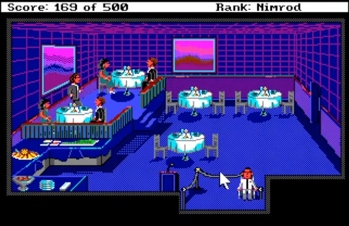 Leisure Suit Larry 2: Larry goes Looking for Love (In Several Wrong Places) casino scene