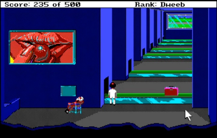 Leisure Suit Larry 2: Larry goes Looking for Love (In Several Wrong Places) dancing scene