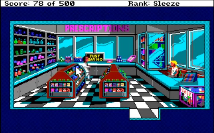 Leisure Suit Larry 2: Larry goes Looking for Love (In Several Wrong Places) chapel visit