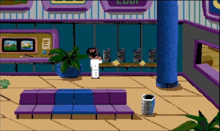 Leisure Suit Larry 5: Passionate Patti does a Little Undercover Work dancing scene