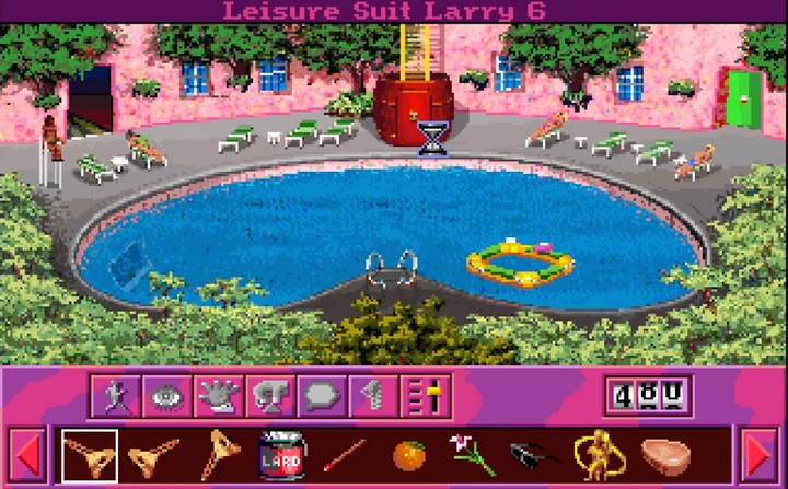 Leisure Suit Larry 6: Shape Up or Slip Out! dancing scene