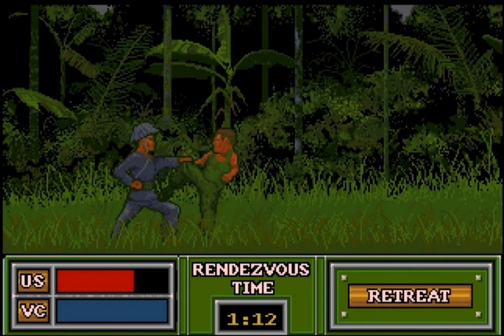 The Lost Patrol Hand To Hand Combat