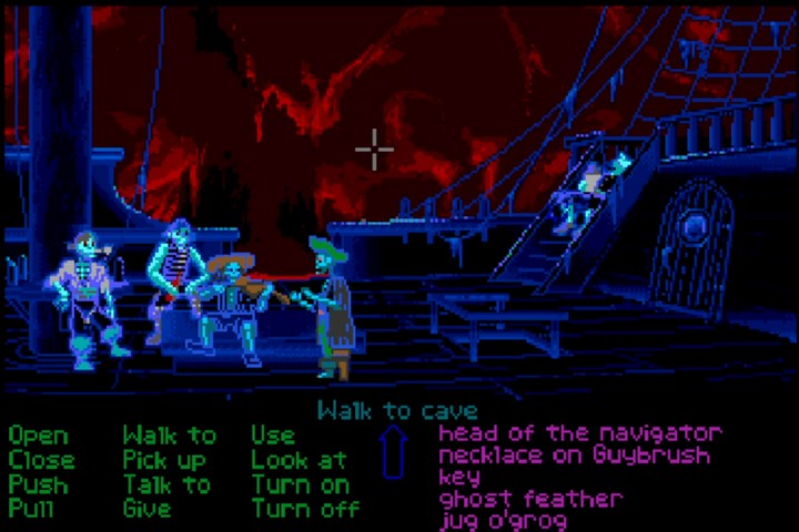 The Secret of Monkey Island Ghost Ship