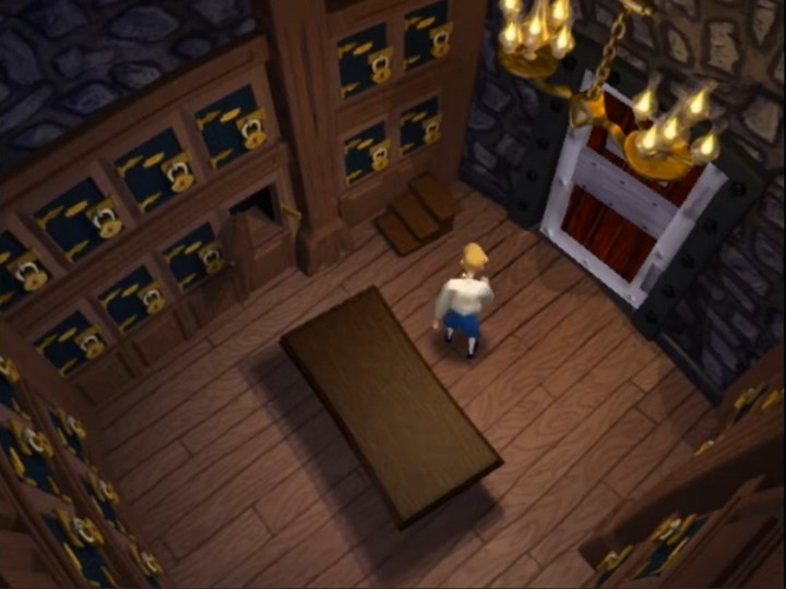 Escape from Monkey Island Safe Room