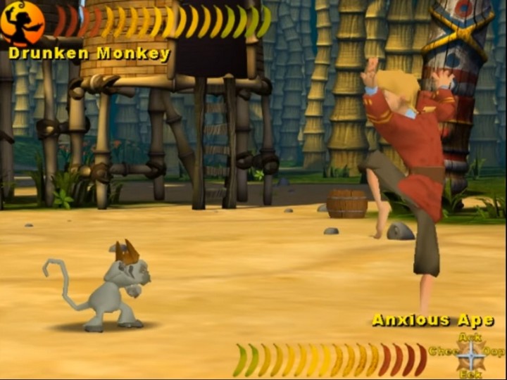 Escape from Monkey Island Monkey Combat