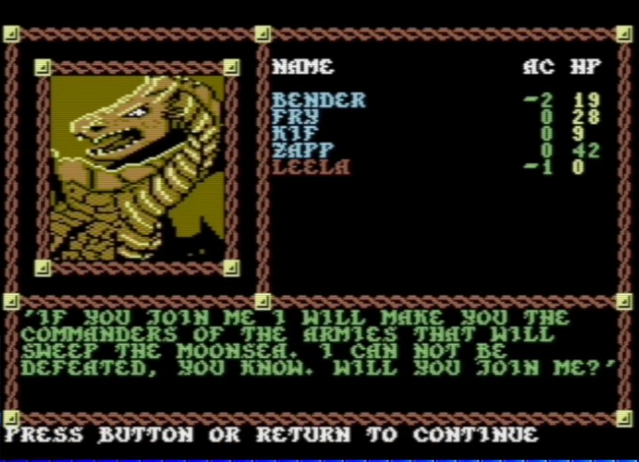 Pool of Radiance Cannon