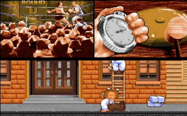 The Three Stooges Boxing Game