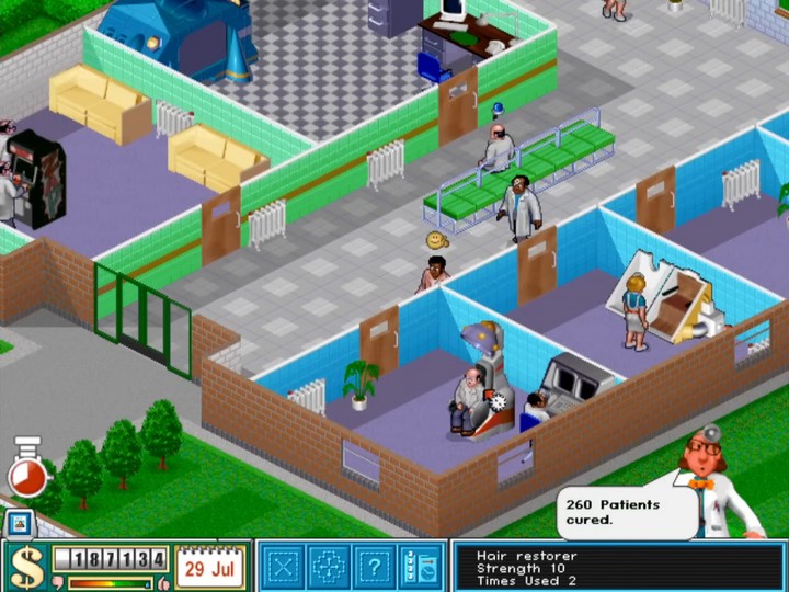 Theme Hospital Baldness