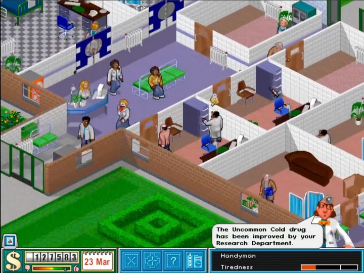 Theme Hospital Entrance