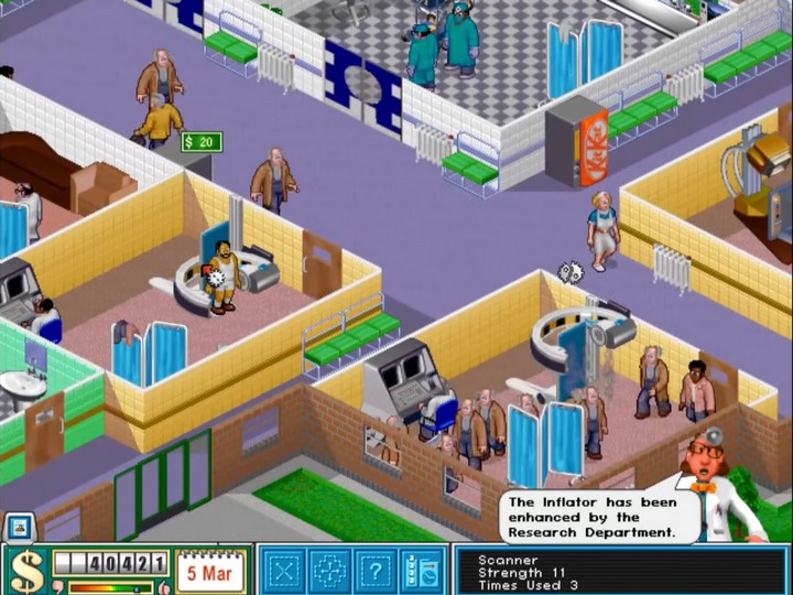 Theme Hospital Janitor Bug