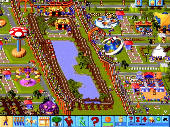 Theme Park Rollercoasters