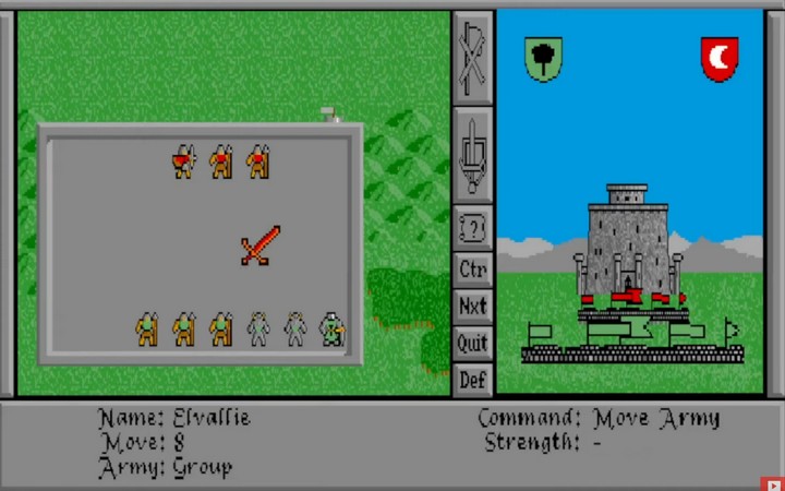 Warlords Elvallie Attack