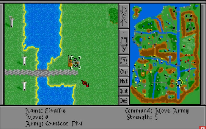 Warlords Elvallie Hero