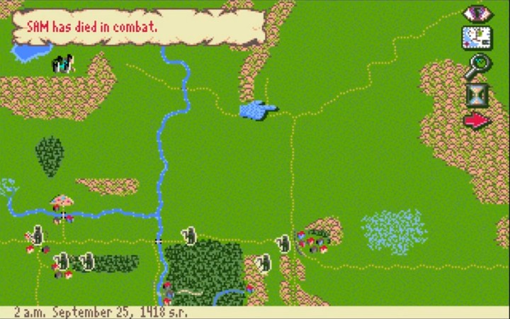 War in Middle Earth Sam died