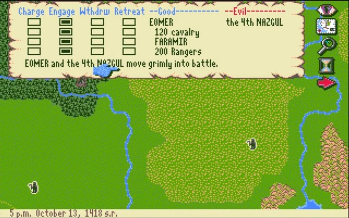 War in Middle Earth Nazgul Fight