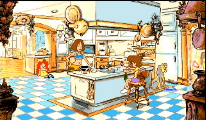 The Adventures of Willy Beamish Kitchen