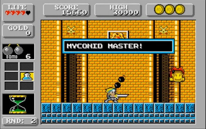 Wonderboy in Monsterland Myconid Master