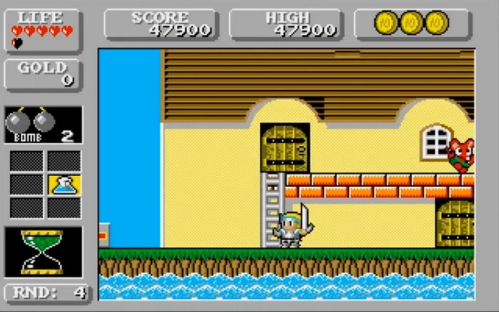 Wonderboy in Monsterland Town