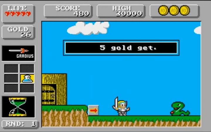 Wonderboy in Monsterland Snake