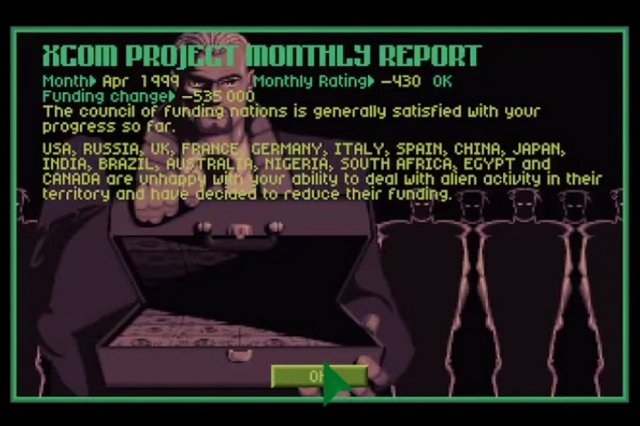 UFO: Enemy Unknown Report