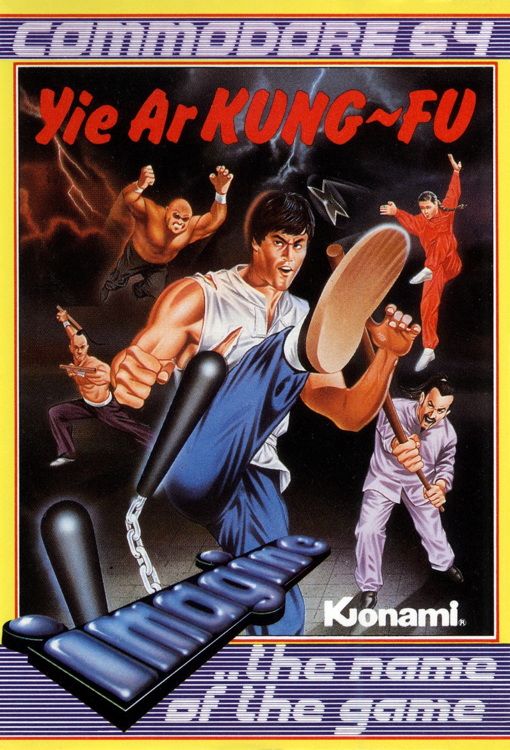 Yie Ar Kung-Fu box art cover image
